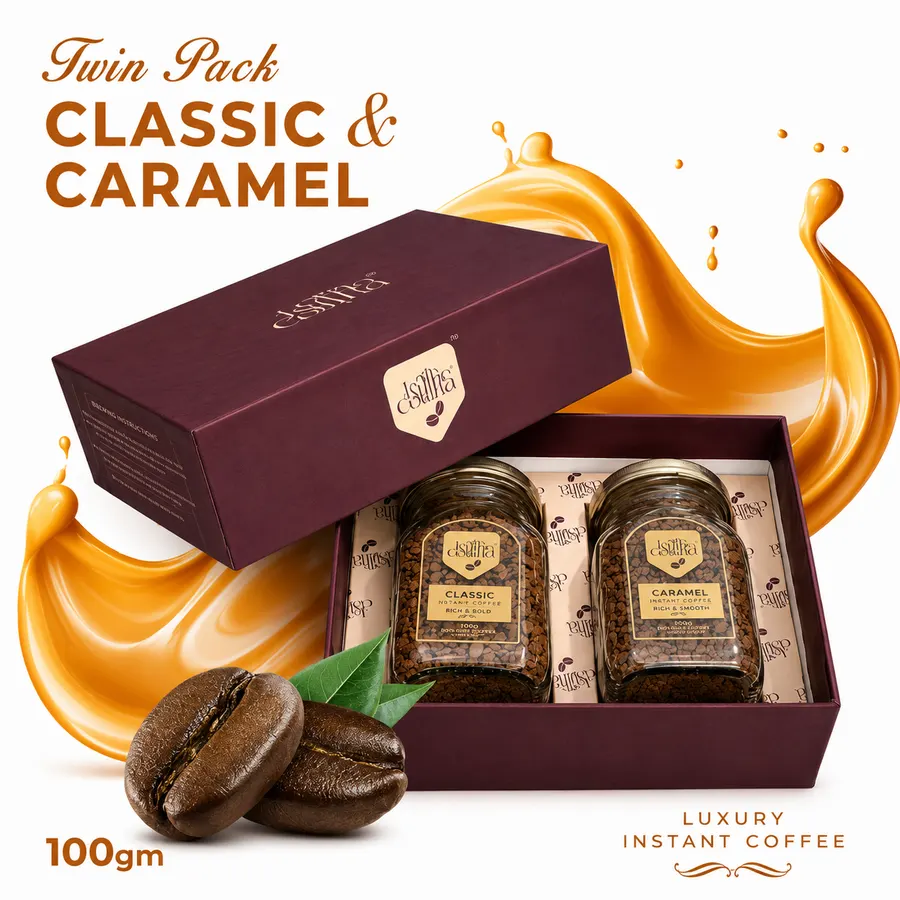 Twin pack classic & Caramel